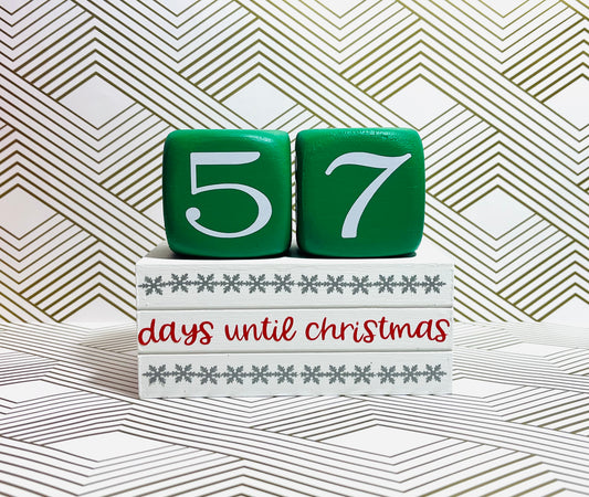 Customizable 31 Day Christmas Countdown Set