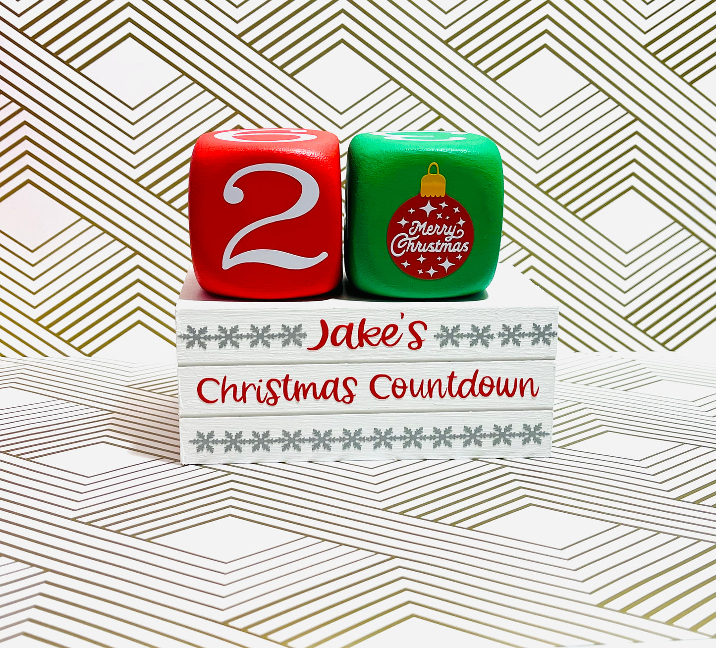 Customizable 31 Day Christmas Countdown Set